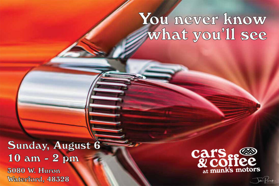 Cars and coffee promo Aug2